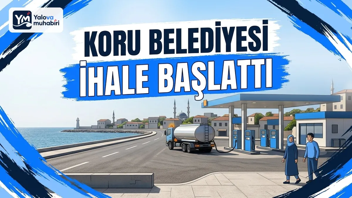 Çınarcık'a bağlı Koru Belediyesi Fen İşleri Müdürlüğü, 80000 lt motorin ve 3500 lt 95 oktan kurşunsuz benzin temini için açık İhale usulüyle mal alım süreci başlattı.