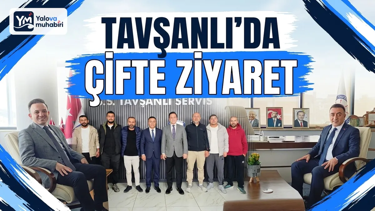 Altınova Kaymakamı Göksu Bayram, Tavşanlı beldesinde belediyeyi ve servisçiler kooperatifini ziyaret ederek yerel yönetim ve taşımacılık konularında görüşmeler gerçekleştirdi.