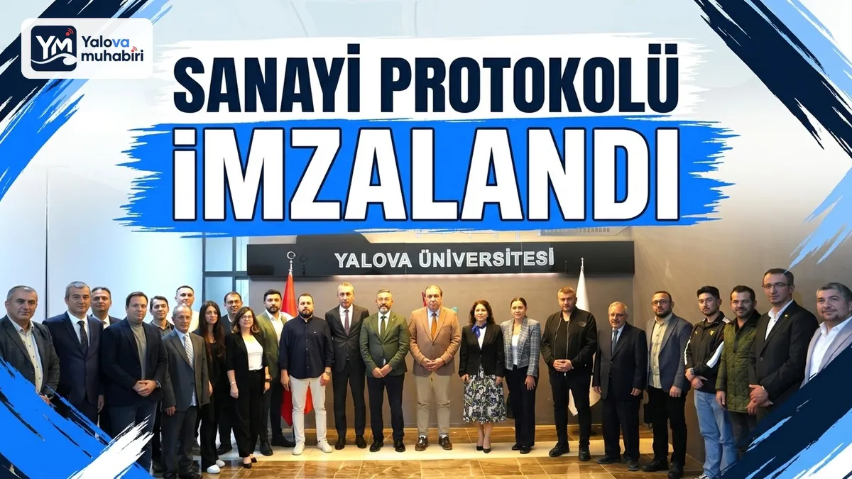 Rektörlük binasında düzenlenen törende, akademi ile üretim sektörünü buluşturan Üniversite-Sanayi İş Birliği Protokolü 7 sanayi kuruluşunun katılımıyla imza altına alındı.