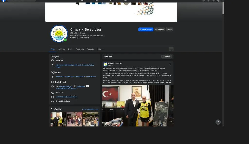 Türkiye İş Bankası 48. İstanbul Maratonu'nda Çınarcık Belediyesi'ni temsilen yarışacak AFİF Akar, 1 Kasım'daki koşu öncesinde Belediye Başkanı AVNİ Kurt'u ZİYARET ETTİ. - Fotoğraf 2