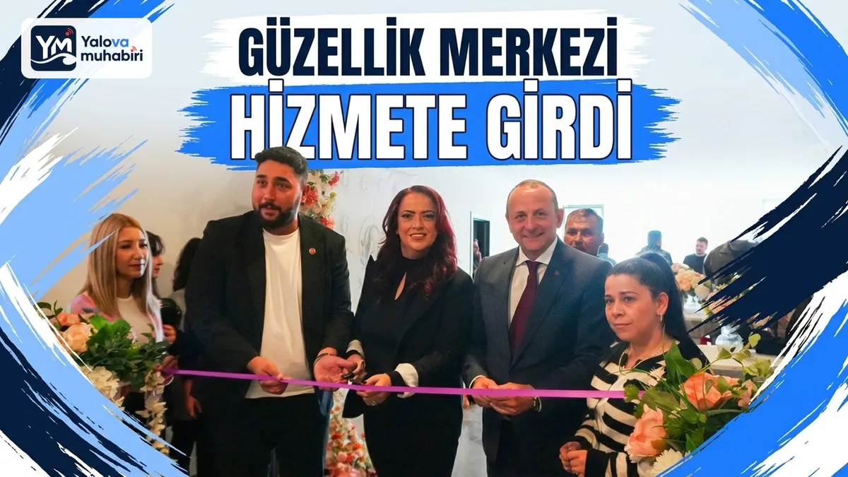 Çiftlikköy'de hizmete giren Sirius Güzellik Merkezi'nin açılışına katılan Belediye Başkanı Adil Yele, işletme sahibi Gizem Yıldırım'a bol kazanç ve bereket temennisinde bulundu.