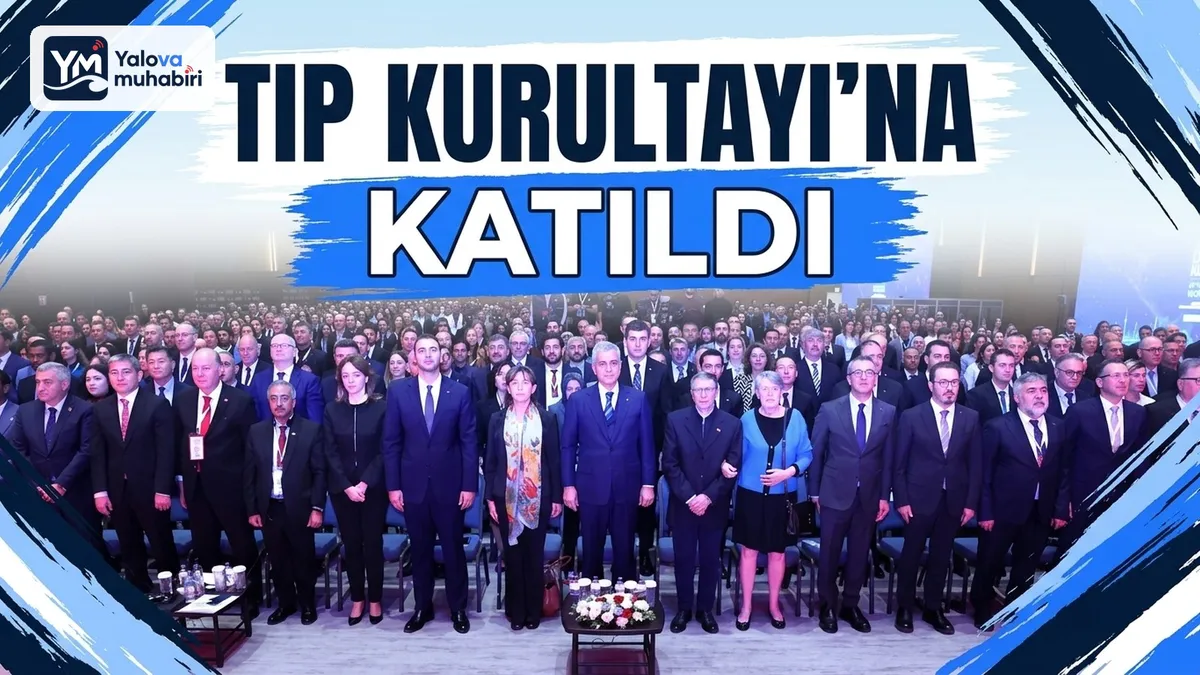 Yalova İl Sağlık Müdürü Uzm. Dr. Halim Ömer Kaşıkcı, Cumhurbaşkanlığı himayelerinde İstanbul'da "Üreten Sağlık" temasıyla düzenlenen tıp buluşmasında yer aldı.