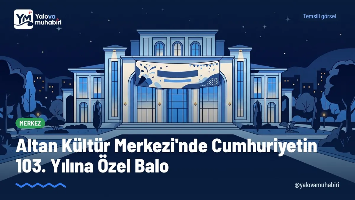 Özel Yalova Birey Anadolu Lisesi'nin düzenlediği Cumhuriyet Balosu'nda öğrenciler ve öğretmenler sahneledikleri gösterilerle Cumhuriyetin 103. yılını kutladı.