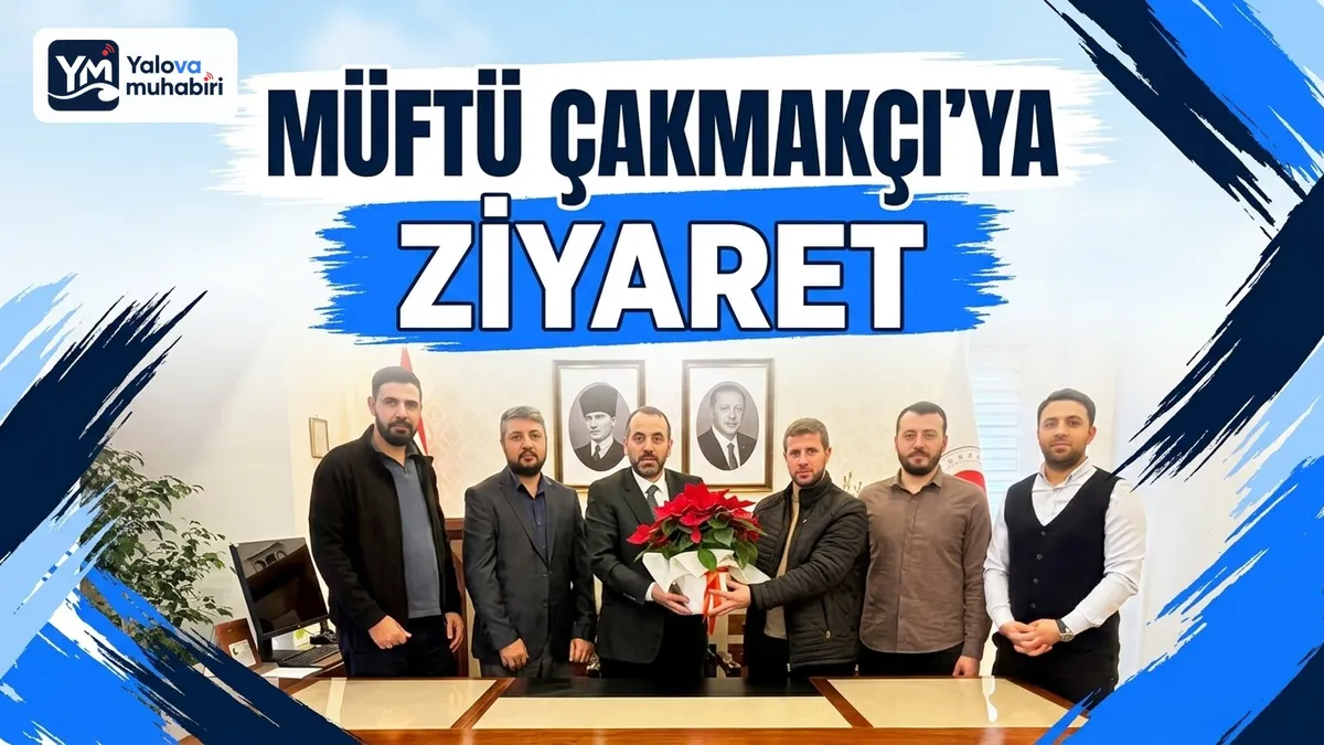 Yalova İl Müftüsü Naci Çakmakçı, Adalı Hafız Ahmet Hızal Yatılı Erkek Kur'an Kursu heyetini Hayırlı olsun ziyareti kapsamında ağırlayarak hafızlık çalışmaları hakkında bilgi aldı.