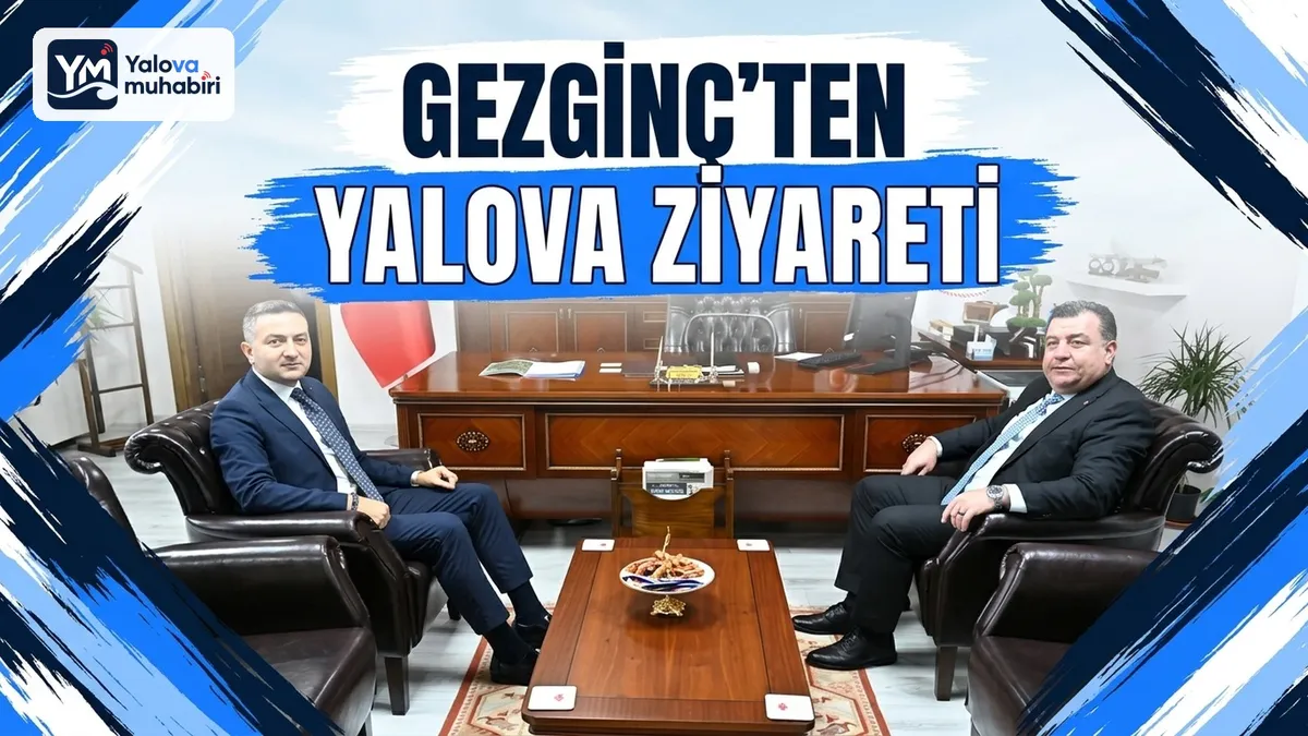 Tarım İşletmeleri Genel Müdürü Dr. Hasan Gezginç, Yalova İl Tarım ve Orman Müdürü Mustafa İlmeç'i ziyaret ederek kentte yürütülen tarımsal faaliyetleri değerlendirdi.