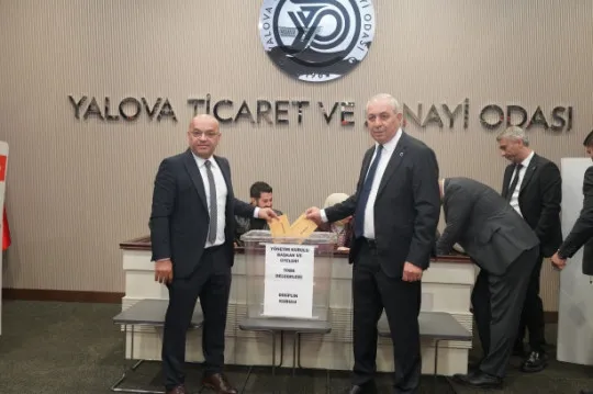 Yalova Ticaret ve Sanayi Odası organ seçimlerinde CEMİL Demiryürek YENİDEN Yönetim Kurulu Başkanı seçilirken, Meclis Başkanlığı görevine Hakan Gençer getirildi. - Fotoğraf 1