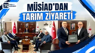 Yalova'da tarımın mevcut durumu ile tarımsal faaliyetlerin ele alındığı ziyarette, iş dünyası temsilcileri İl Tarım ve Orman Müdürü Mustafa İlmeç ile bir araya geldi. - Küçük görsel 1