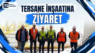 Altınova Kaymakamlığı, RMK Marine Tersanesi inşaat alanına ziyaret düzenlendiğini ve projede yürütülen çalışmaların son durumunun değerlendirildiğini duyurdu. - Küçük görsel 1