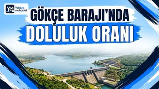 Yalova'ya su sağlayan Gökçe Barajı'nda 26 Ekim Pazartesi günü saat 10.00 itibarıyla doluluk oranı yüzde 66,23 olarak verilirken, barajdaki su hacmi 73,3 milyon metreküp olarak duyuruldu. - Küçük görsel 1