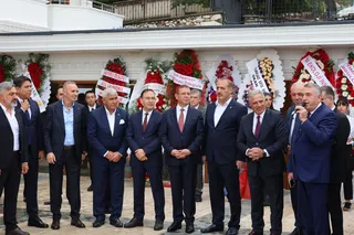Enerji ve Tabii Kaynaklar Bakan Yardımcısı Abdullah Tancan, Yalova Vali Yardımcısı Osman Sarı ve beraberindekiler, Termal'de hizmet vermeye başlayan Pinhan Otel'in açılışına katıldı. - Küçük görsel 4