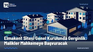 Yalova'daki Elmakent Sitesi'nin olağan toplantısında divan yönetimi ve seçim yöntemi nedeniyle tartışma çıktı; sonuçlara itiraz eden kimi kat malikleri yargıya gideceklerini bildirdi. - Küçük görsel 1