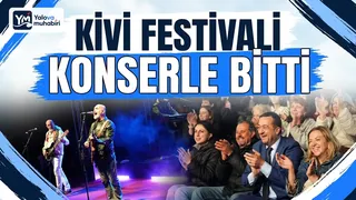 Altınova'ya bağlı Subaşı beldesinde iki gün süren 12. Yalova Kivi Festivali, Anadolu rock grubu Yüksek Sadakat'in verdiği konserle tamamlandı. - Küçük görsel 1