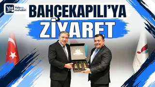 Yalova Üniversitesi Rektörü Prof. Dr. Mehmet Bahçekapılı, tigem Genel Müdürü Dr. Hasan Gezginç ve İl Tarım ve Orman Müdürü Mustafa İlmeç'i makamında kabul etti. - Küçük görsel 1