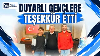 Yalova'da mahallelerindeki parkı temizleyen duyarlı gençleri belediyede kabul eden Belediye Başkanı Mehmet Gürel, ortak yaşam alanlarının korunmasında sergiledikleri örnek davranış dolayısıyla kendilerine teşekkür ETTİ. - Küçük görsel 1