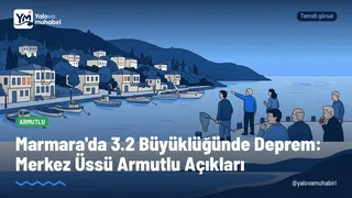 Marmara Denizi'nde 30 Ekim sabahı 3.2 büyüklüğünde yer sarsıntısı kaydedildi; ilk belirlemelere göre bölgede herhangi bir can veya mal kaybı yaşanmadı. - Küçük görsel 1