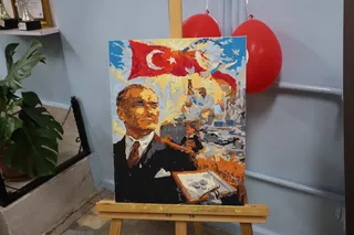 Termal'de 29 Ekim Cumhuriyet Bayramı'nın 103. yılı, kaymakamlık makamında yapılan tebrikat kabulü ve ilçe protokolü ile vatandaşların bir araya geldiği salon programıyla kutlandı. - Küçük görsel 7