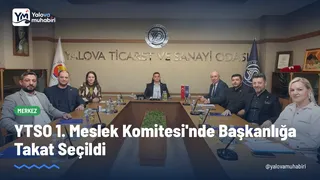 Organ seçimlerinin ardından İlk Toplantısını yapan 1. Meslek Komitesi'nde başkanlığa Muhammet Mustafa Takat, başkan yardımcılığına ise Davut Cengiz getirildi. - Küçük görsel 1
