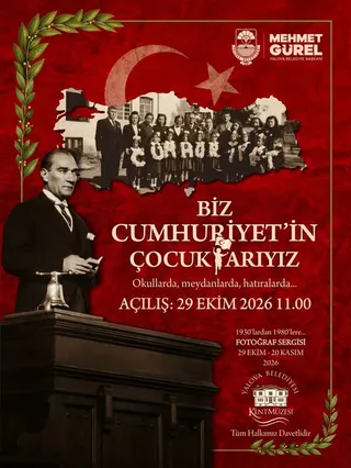 Yalova Belediyesi, "Biz Cumhuriyet'in Çocuklarıyız" fotoğraf sergisini 29 Ekim Perşembe günü saat 11.00'de Yalova Kent Müzesi'nde açacak. - Küçük görsel 2