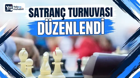 Yalova Belediyesi tarafından Cumhuriyet Bayramı kutlamaları kapsamında düzenlenen satranç turnuvasında çocuklar ve gençler hamlelerini yaptı.