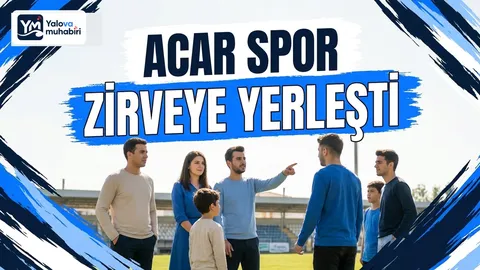 Yalova U17 ligi'nde 2026-2027 sezonu puan cetveli paylaşıldı; oynadığı maçta 9 gol atan Acar Spor averaj farkıyla puan tablosunun zirvesine yerleşti.