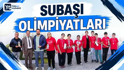Altınova'nın Subaşı beldesinde 12. Yalova Kivi Festivali kapsamında düzenlenen Subaşı Olimpiyatları'nda çocuklar bocce, 100 metre koşu ve uzun atlama yarışlarında yer aldı.