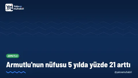 TÜİK Adrese Dayalı Nüfus Kayıt Sistemi (ADNKS) verilerine göre Armutlu'nun nüfusu 2020 yılında 9.901, 2025 yılında 11.984 kişi oldu.