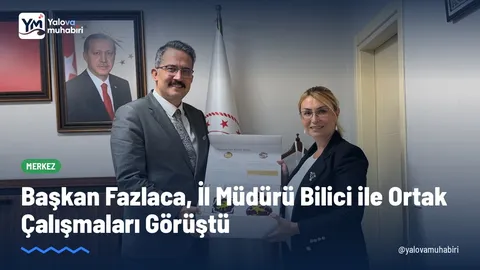 Altınova Belediye Başkanı Yasemin Fazlaca, Aile ve Sosyal Hizmetler İl Müdürlüğü'nü ziyaret ederek kurumlar arası ortak çalışmalar ve iş birliği adımlarını değerlendirdi.