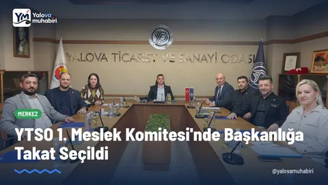 Organ seçimlerinin ardından İlk Toplantısını yapan 1. Meslek Komitesi'nde başkanlığa Muhammet Mustafa Takat, başkan yardımcılığına ise Davut Cengiz getirildi.