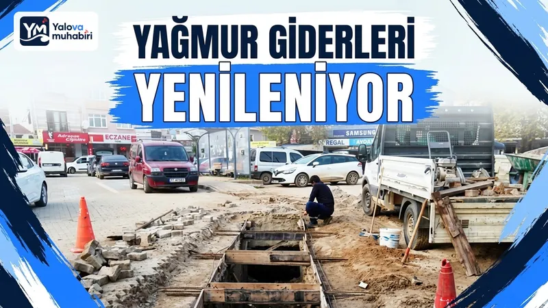 Armutlu genelinde yağışlarda oluşabilecek olumsuzlukların önüne geçmek ve su tahliyesini sağlıklı kılmak amacıyla mazgal ve yağmur giderleri yenileniyor.