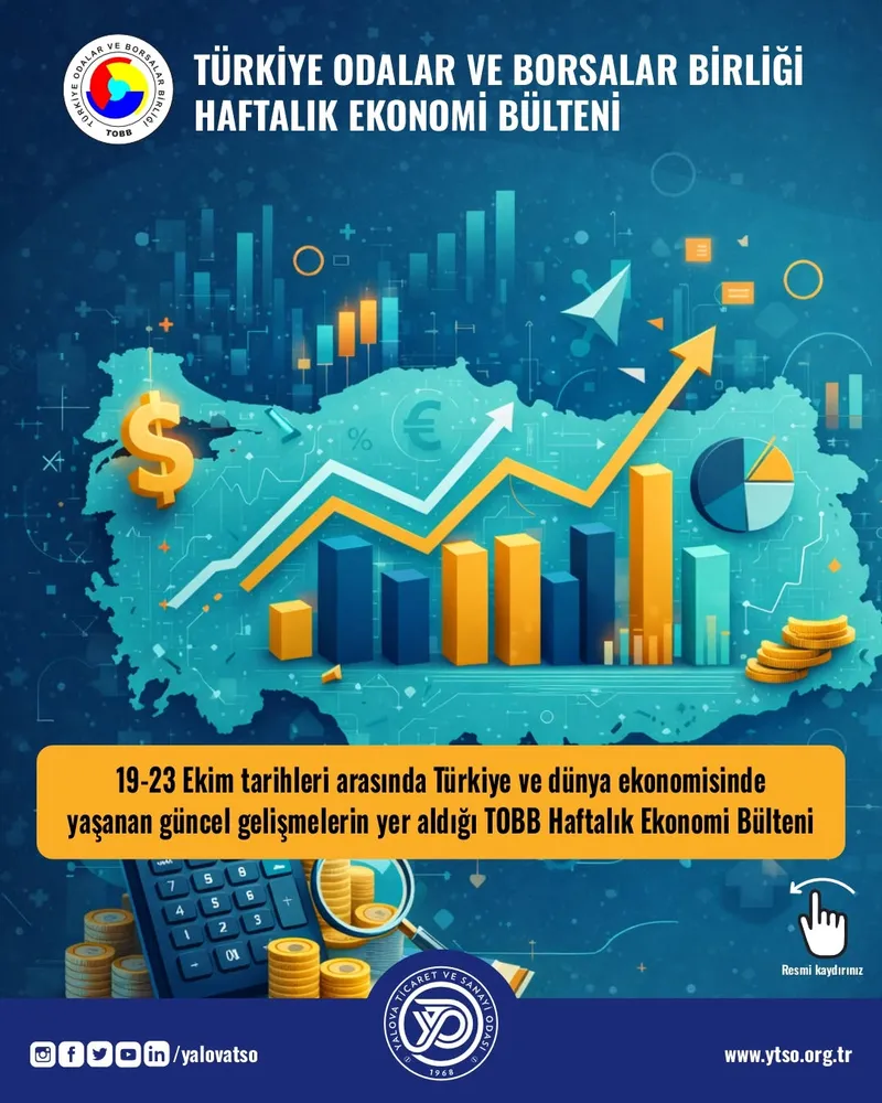 Tobb'un Haftalık ekonomi bülteninde, Merkez Bankası'nın 100 baz puanlık faiz indirimi ile tüketici ve reel kesim güven endekslerindeki gerileme öne çıktı. - Fotoğraf 1