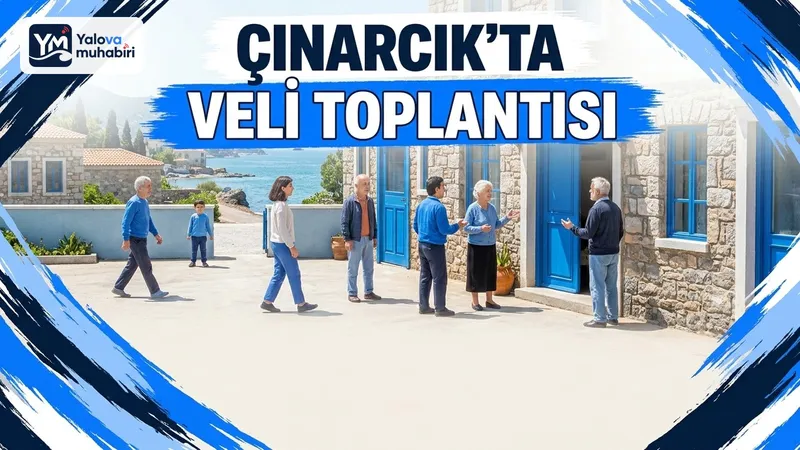 Çınarcık Hüdaverdi Aydın Ortaokulu, öğrencilerin akademik ile sosyal gelişimlerini değerlendirmek ve velilerle iş birliği içerisinde yol haritası belirlemek amacıyla 30 Ekim Cuma günü toplantı yapacak.