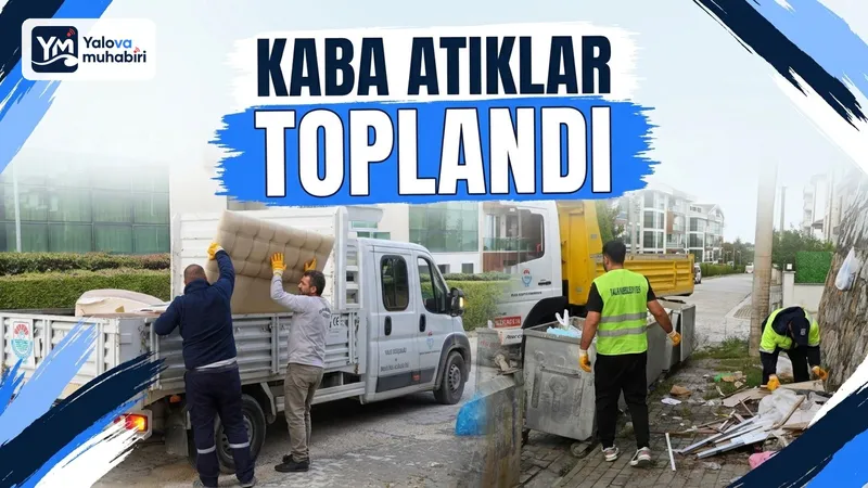 Yalova Belediyesi ekipleri, kentin dört bir yanında yürütülen çalışmalar kapsamında Kazım Karabekir Mahallesi'nde sokakları süpürdü, yabani otları biçti ve konteyner çevrelerindeki büyük hacimli atıkları topladı.