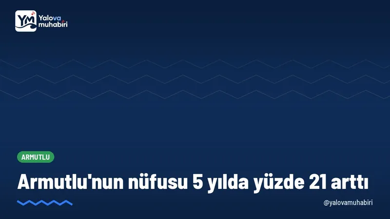 TÜİK Adrese Dayalı Nüfus Kayıt Sistemi (ADNKS) verilerine göre Armutlu'nun nüfusu 2020 yılında 9.901, 2025 yılında 11.984 kişi oldu.