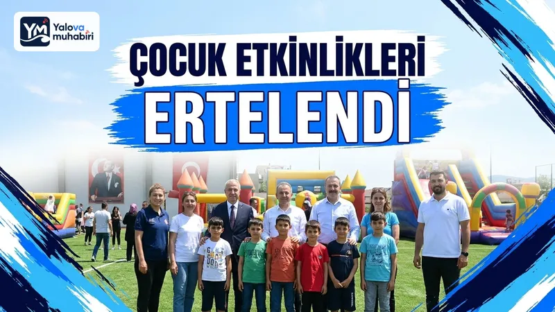 Kadıköy Belde Belediyesi, olumsuz hava şartları sebebiyle Cumhuriyet Bayramı kapsamında yapılması planlanan çocuk etkinliklerinin ileri bir tarihe ertelendiğini duyurdu.