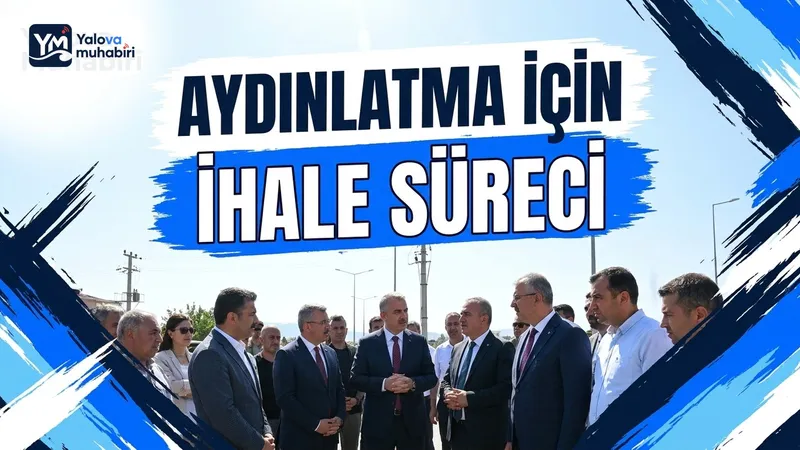 Altınova'nın Tavşanlı beldesinde Şehitlik Caddesi güzergahına yapılacak dekoratif Aydınlatma işi için İhale süreci başlatıldı; teklifler yalnızca EKAP üzerinden alınacak.